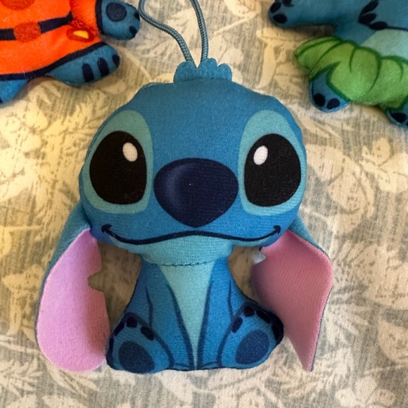 Disney Stitch McDonald’s stuffies Ornament toy Bundle - Picture 2 of 8